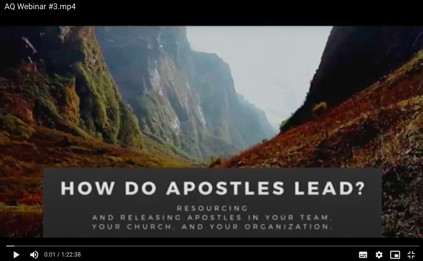 How Do Apostles Lead?