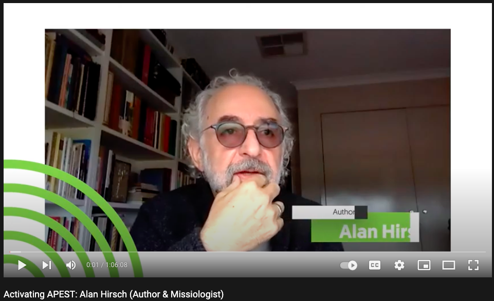 Activating APEST: Podcast Interview with Alan Hirsch (Author & Missiologist)